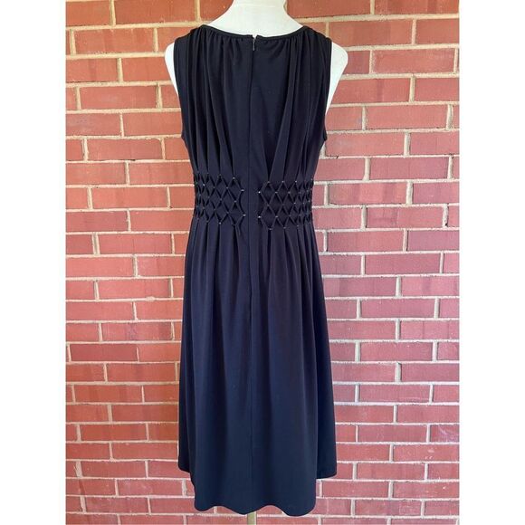 Black Midi Dress - Picture 3 of 4